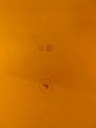 Silla Vitra Panton Chair amarilla original