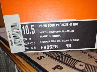 Zapatillas Nike Pegasus 41 Running usadas una vez