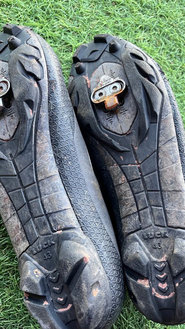 Zapatillas ciclismo LUCK invierno talla 43