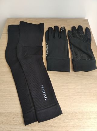 Manguitos y guantes ciclismo 