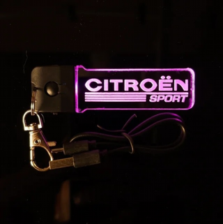 Llavero LED Citroen Sport Logo - Multicolor