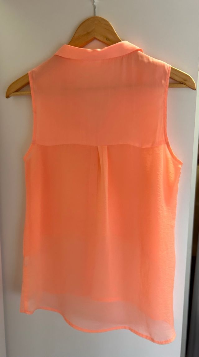 Blusa naranja talla m