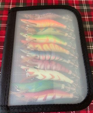 Pack de 10 poteras para la pesca del calamar