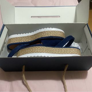 Menorquinas Popa azul marino