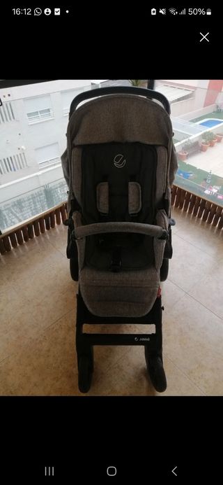 OFERTA LOTE carrito Jané Muum + trona + parque