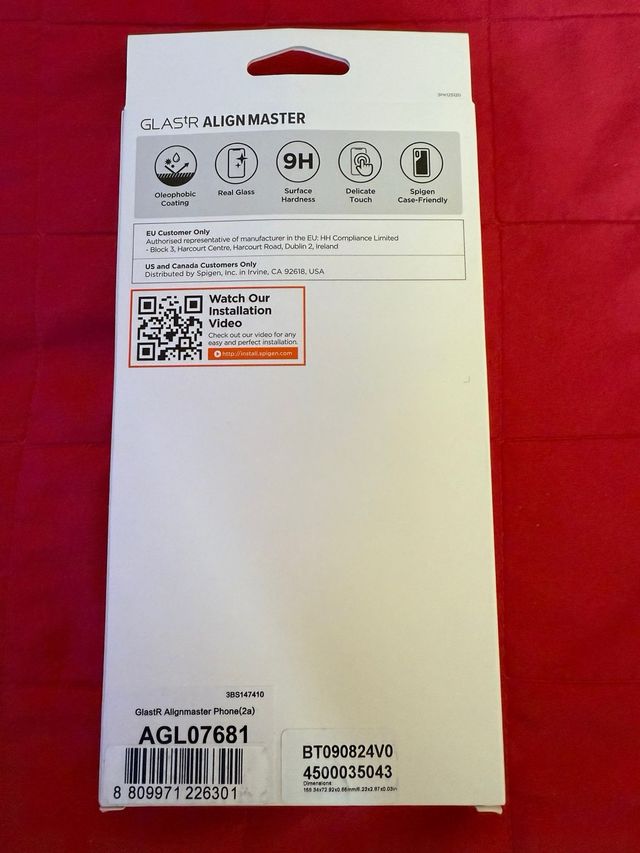 Spigen GlasTr Align Master - 2 pellicole