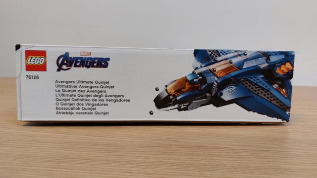 Lego 76126 Marvel Avengers Ultimate Quinjet NUOVO
