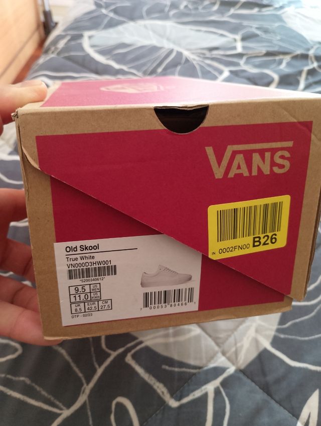 Vans Old Skool Blancas