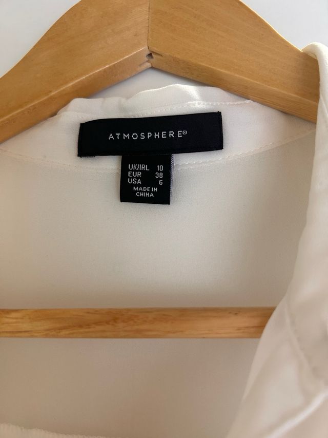 Blusa Atmosphere blanca - Talla M
