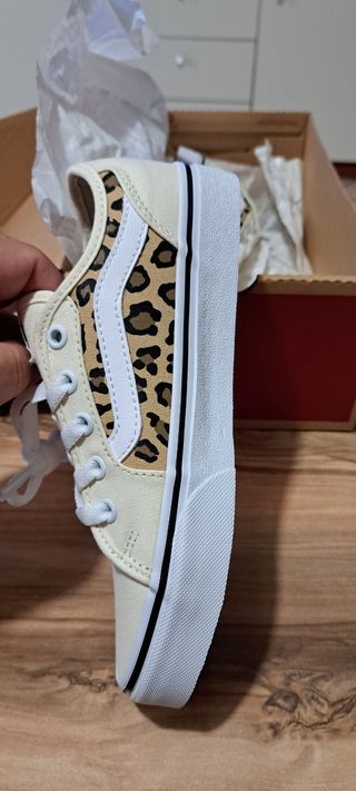 Vans Scarpe Leopardo Beige