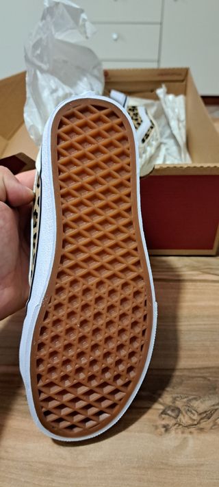 Vans Scarpe Leopardo Beige