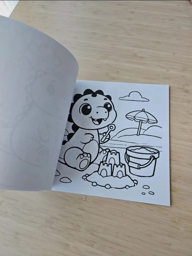 Coloring Book Dinosaurs: 25 fun coloring pages ...