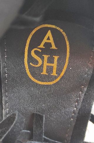 Sandalias Ash negras con cuña