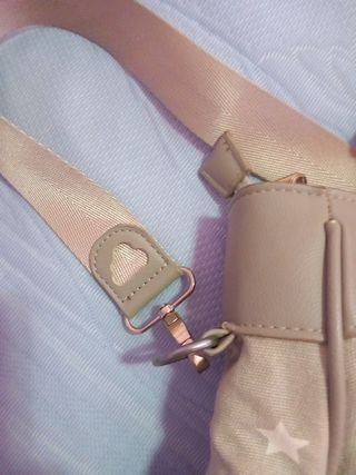 Bolso Mayoral estrellas beige carricoche