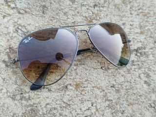 Ray-Ban Gafas Sol Polarizadas con funda, caja, ect