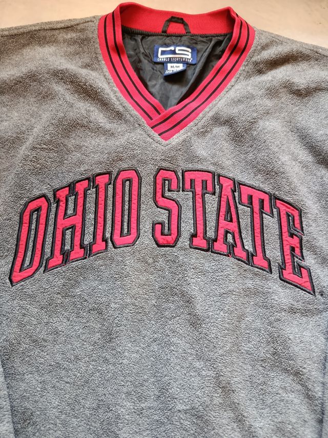 Forro polar Ohio State M overside vintage