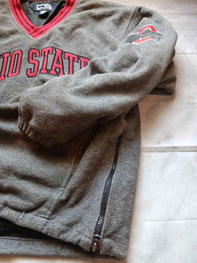 Forro polar Ohio State M overside vintage