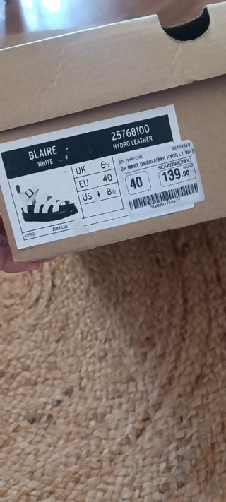 Sandali Dr. Martens bianchi