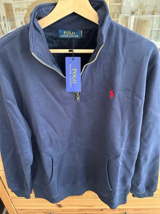 Sudadera Ralph Lauren azul - Talla L