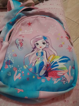 Zainetto Sirena Bimba Asilo