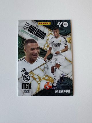 Cromo Mbappe Panini Top Goleador Edicion limitada