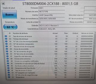 Disco Duro Externo 8TB
