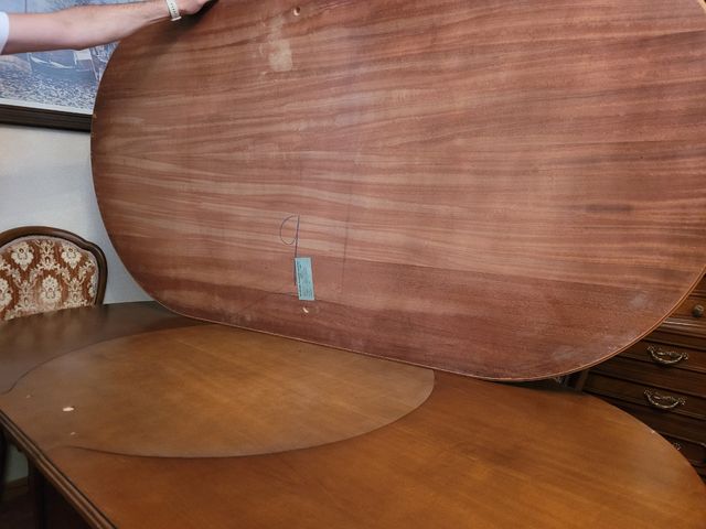 Mesa comedor madera + 6 sillas