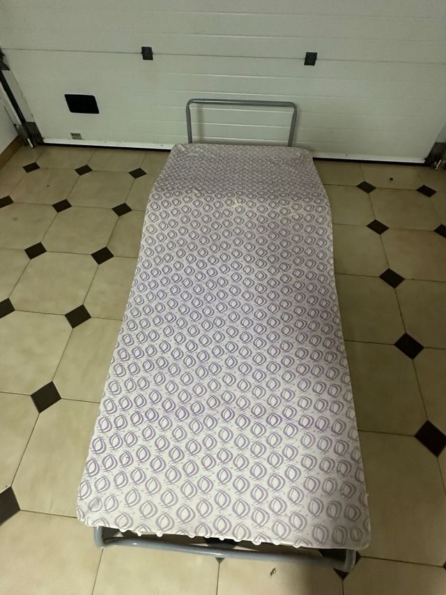 Sofá cama blanco - 80cm. 