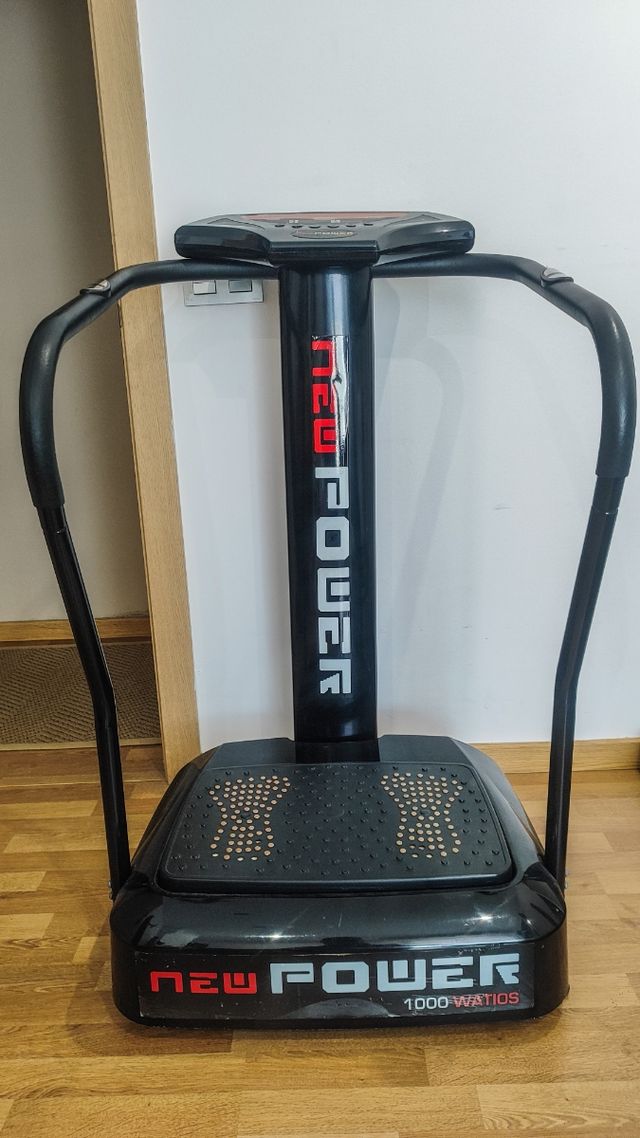 Potente plataforma vibratoria New Power 1000W