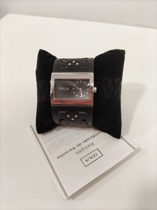 Reloj Tous Tattoo - Negro y Plateado 