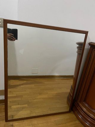 Specchio Legno Marrone