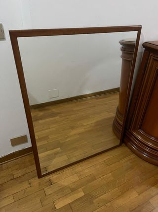 Specchio Legno Marrone