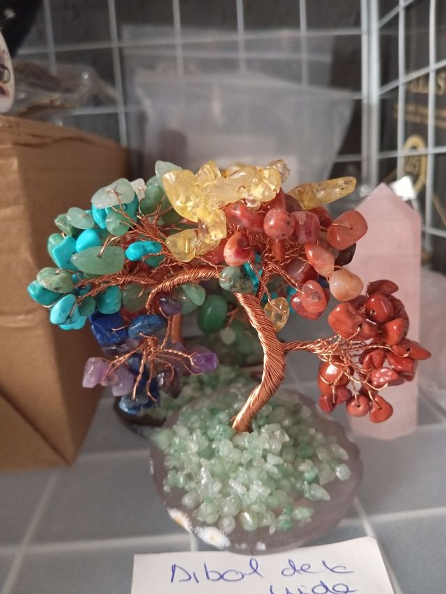 Árbol Vida Piedras - Decoración