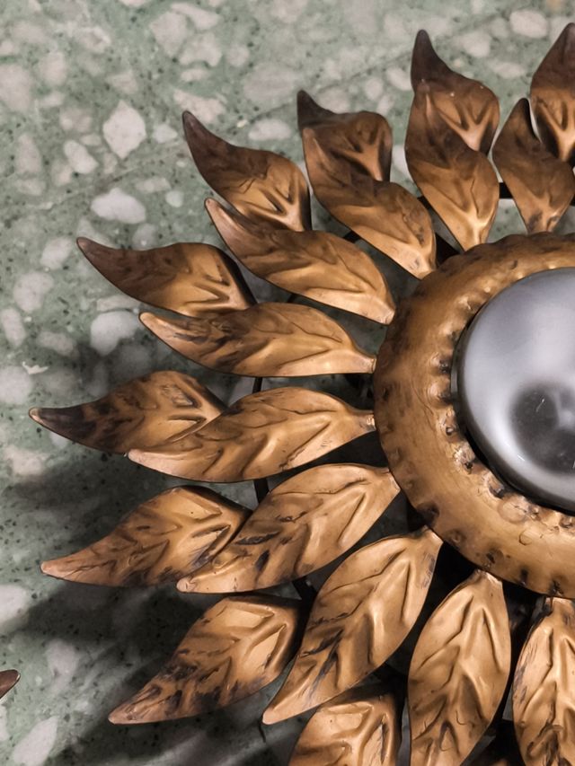 2 Lámparas sol vintage