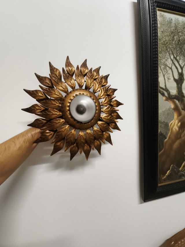 2 Lámparas sol vintage