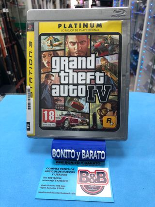 GRAND THEFT AUTO IV PS3
