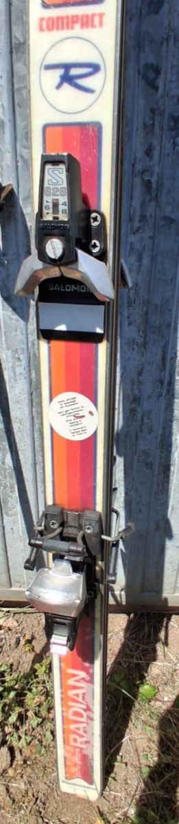 Esquís Salomon Radian + Bastones
