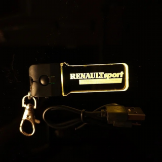 Llavero LED Renault Sport Logo - Multicolor