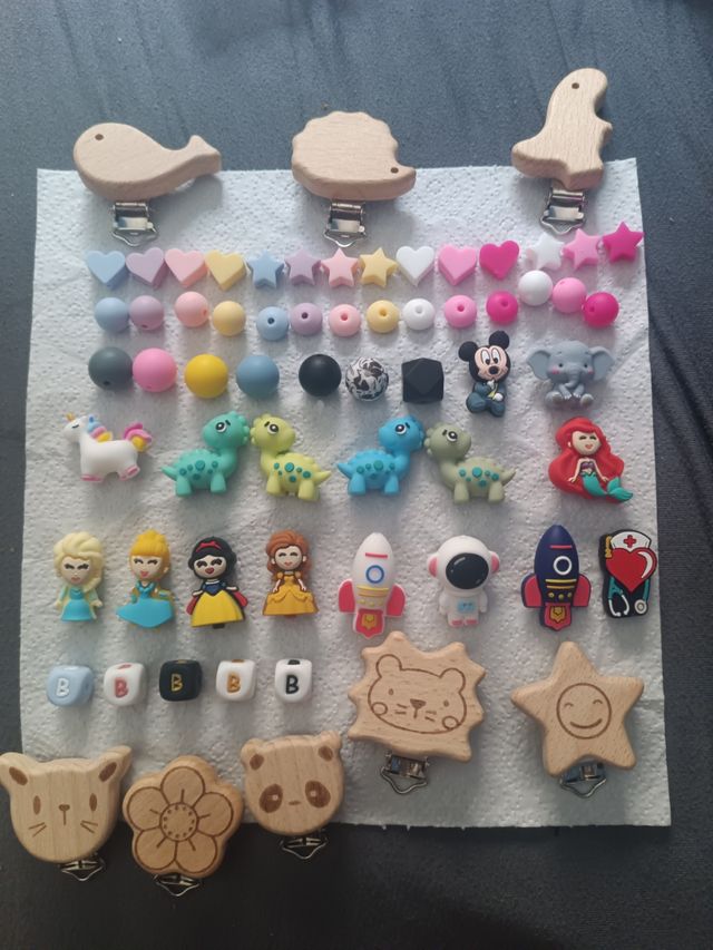 Chupetero personalizado con nombre