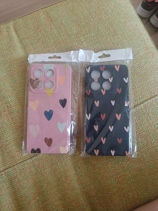 Fundas Xiaomi 14T Pro - 2 unidades+ 6 cristales