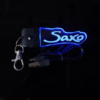 Llavero LED Citroen Saxo Logo - Multicolor
