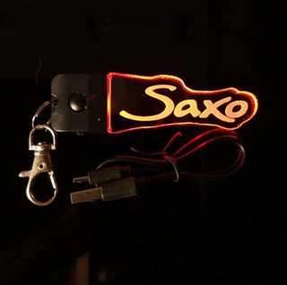 Llavero LED Citroen Saxo Logo - Multicolor