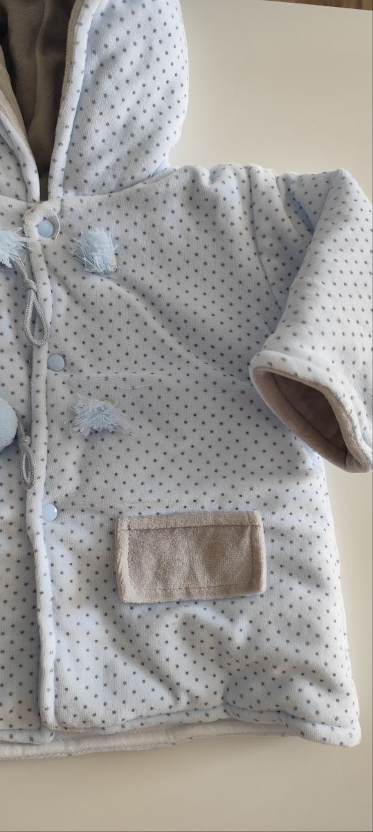Abrigo bebé niño, talla 12 meses