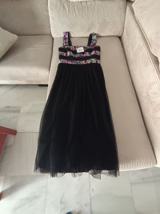Vestido midi Roberto Verino - Negro
