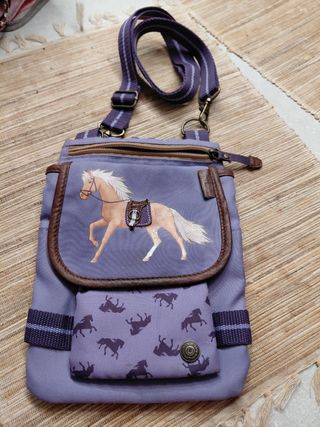 Bolso bandolera niña caballo