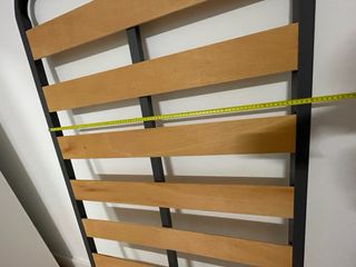 Somier Lamas Gris - Metal y Madera