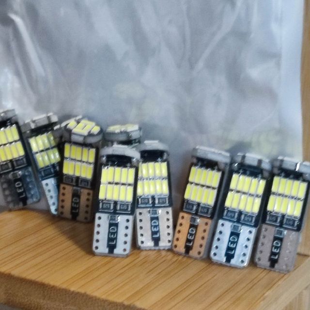 Bombillas LED T10 - 10 unidades 6000k NUEVO coche