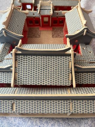 Maqueta Palacio Chino - Madera