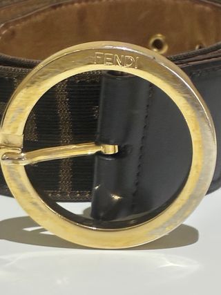 Cintura Fendi - Marrone e Oro