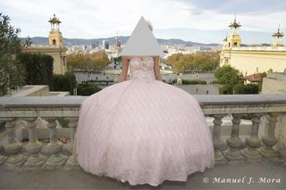 Vestido Quinceañera Rosa